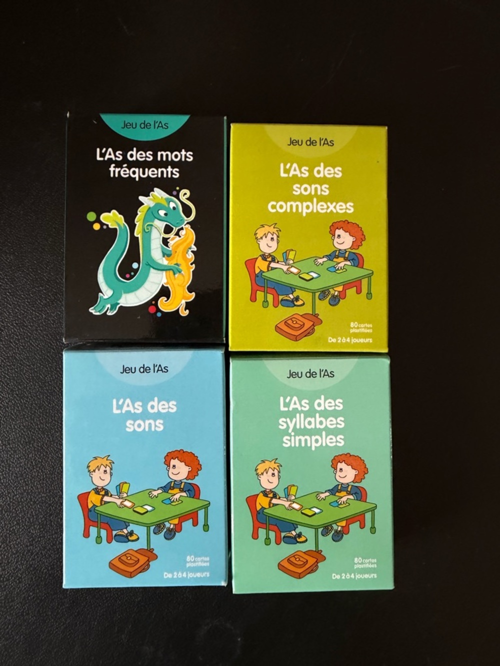 L'As des sons complexes - Kids Educational Card Game (Green)